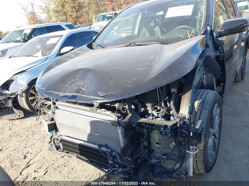 VIN 7FART6H99ME011157 2021 HONDA CR-V HYBRID TOURING