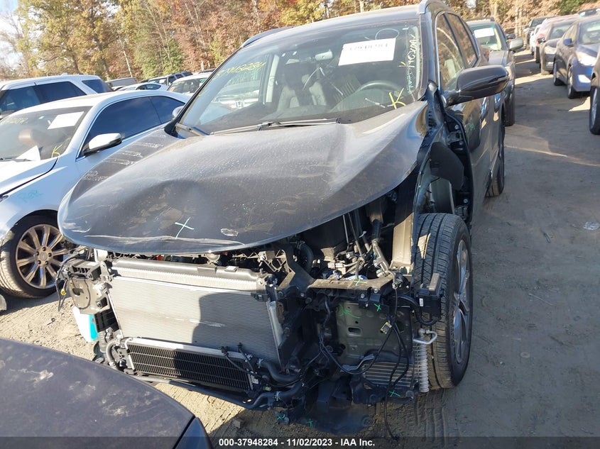 VIN 7FART6H99ME011157 2021 HONDA CR-V HYBRID TOURING