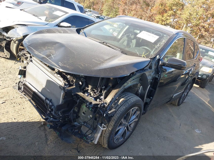 VIN 7FART6H99ME011157 2021 HONDA CR-V HYBRID TOURING