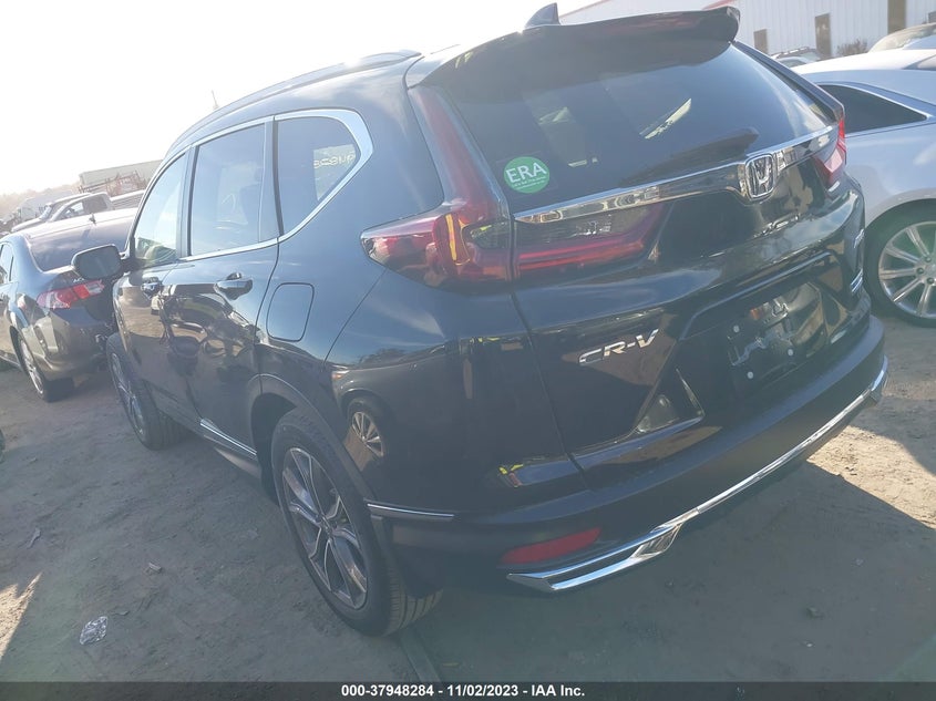 VIN 7FART6H99ME011157 2021 HONDA CR-V HYBRID TOURING