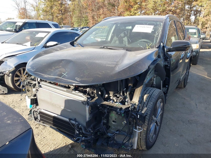 VIN 7FART6H99ME011157 2021 HONDA CR-V HYBRID TOURING