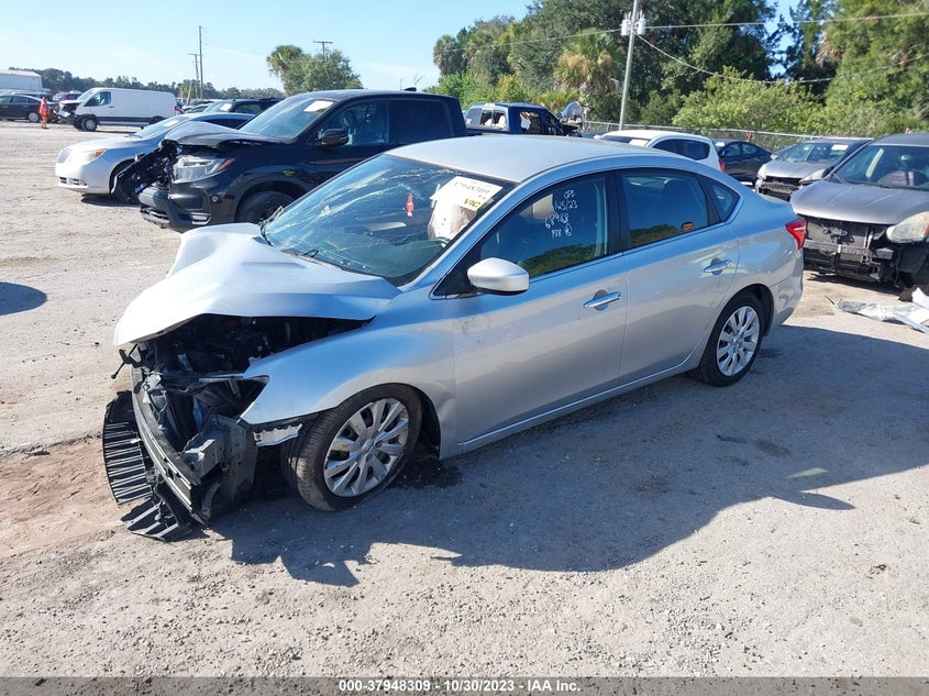 VIN 3N1AB7AP0JY253221 2018 NISSAN SENTRA S/SV/SR/SL