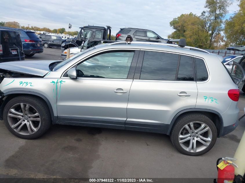 2013 VOLKSWAGEN TIGUAN SEL - WVGBV7AX0DW522351