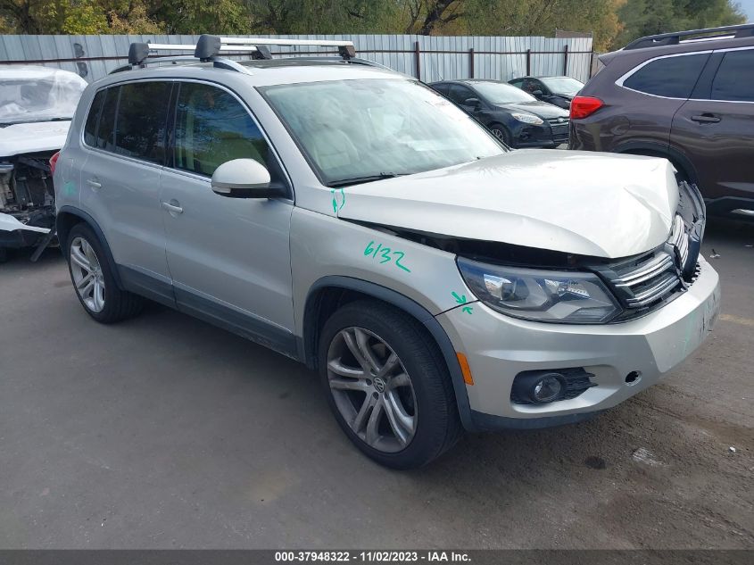 2013 VOLKSWAGEN TIGUAN SEL - WVGBV7AX0DW522351