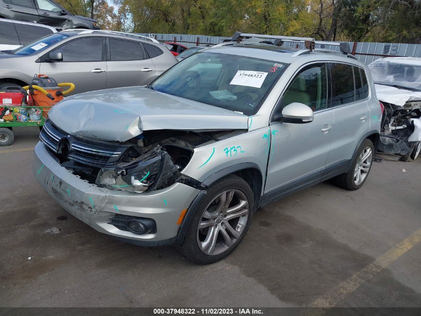 2013 VOLKSWAGEN TIGUAN SEL - WVGBV7AX0DW522351