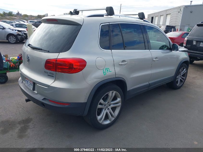 2013 VOLKSWAGEN TIGUAN SEL - WVGBV7AX0DW522351