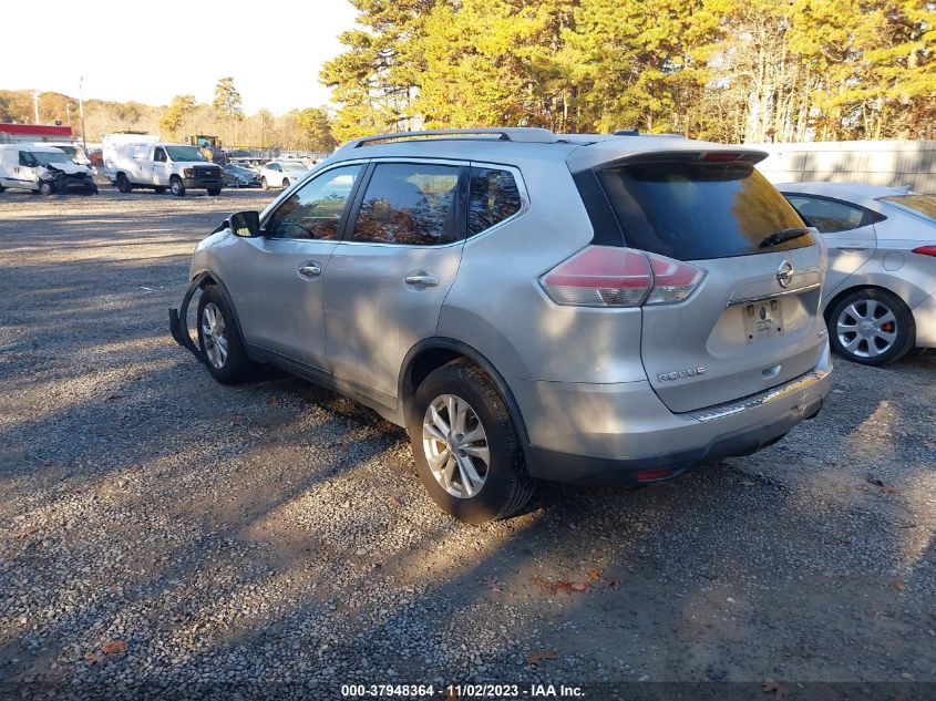 2015 NISSAN ROGUE S/SL/SV - KNMAT2MV7FP505952