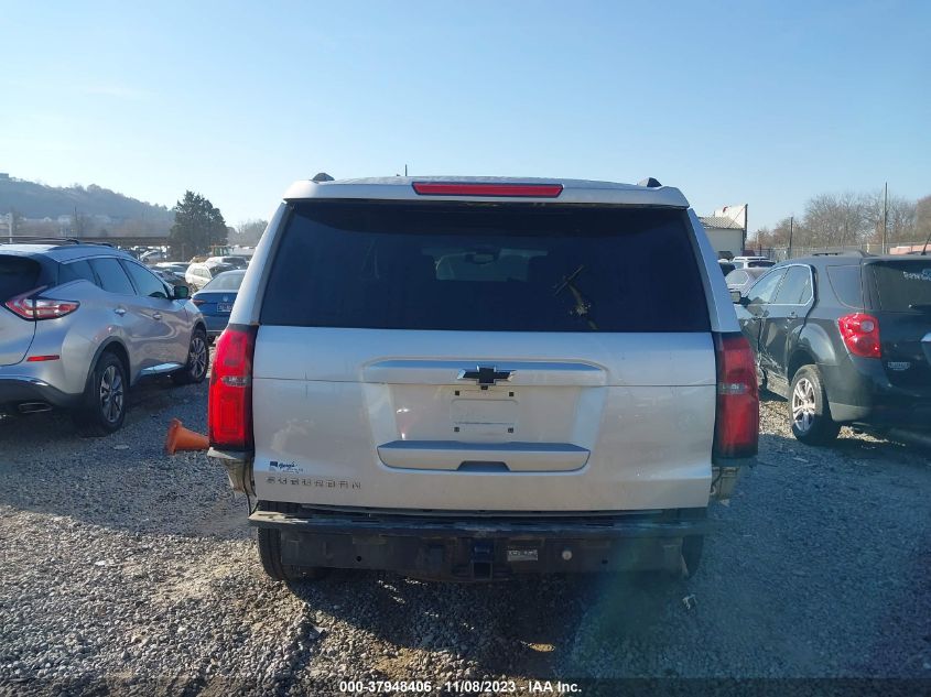 2015 CHEVROLET SUBURBAN 1500 LT 1GNSKJKC4FR541645