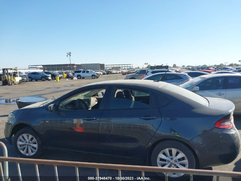 2014 DODGE DART SXT - 1C3CDFBB9ED903397