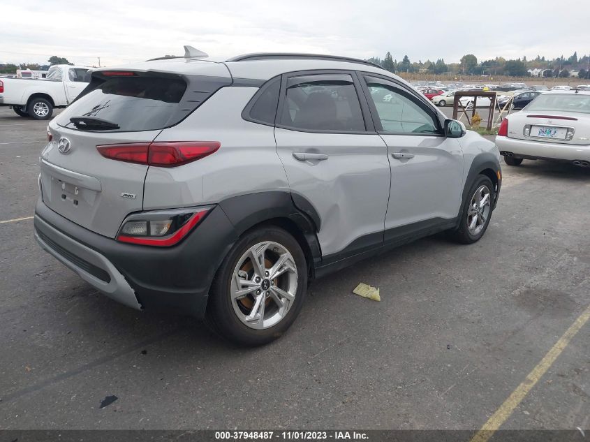 2022 HYUNDAI KONA SEL - KM8K6CAB0NU925415