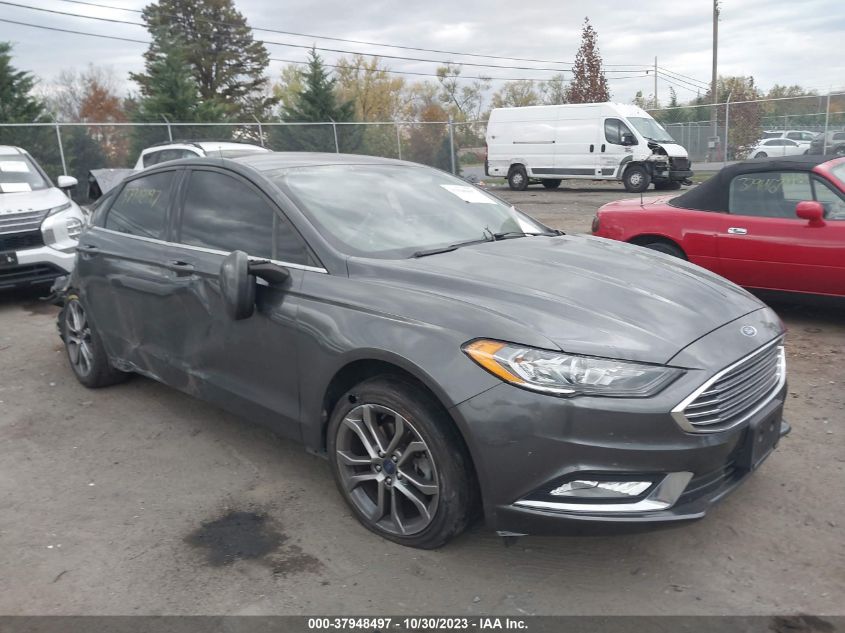 2017 FORD FUSION SE - 3FA6P0HD7HR203885