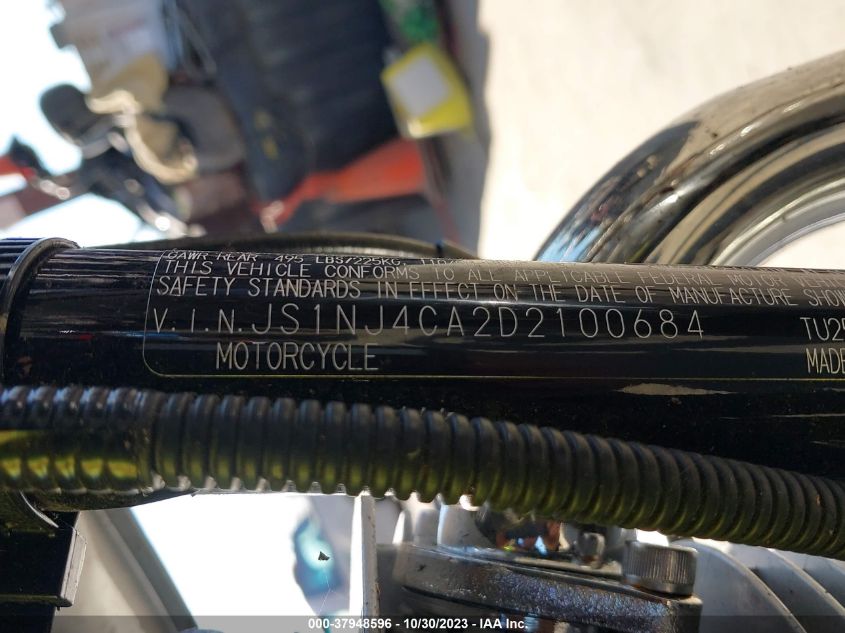 2013 SUZUKI TU250 X - JS1NJ4CA2D2100684