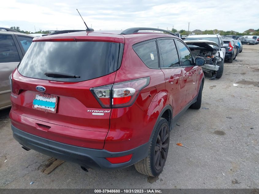 2017 FORD ESCAPE TITANIUM - 1FMCU0JD9HUA49636