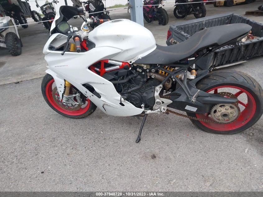 2017 DUCATI SUPERSPORT - ZDMVABDS3HB002338