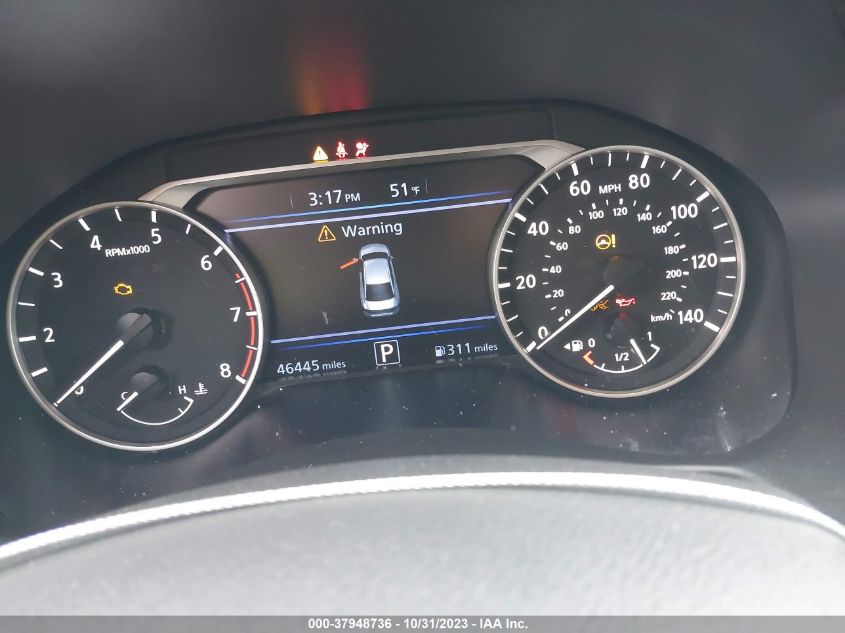 2019 NISSAN ALTIMA SR - 1N4BL4CV3KC134183