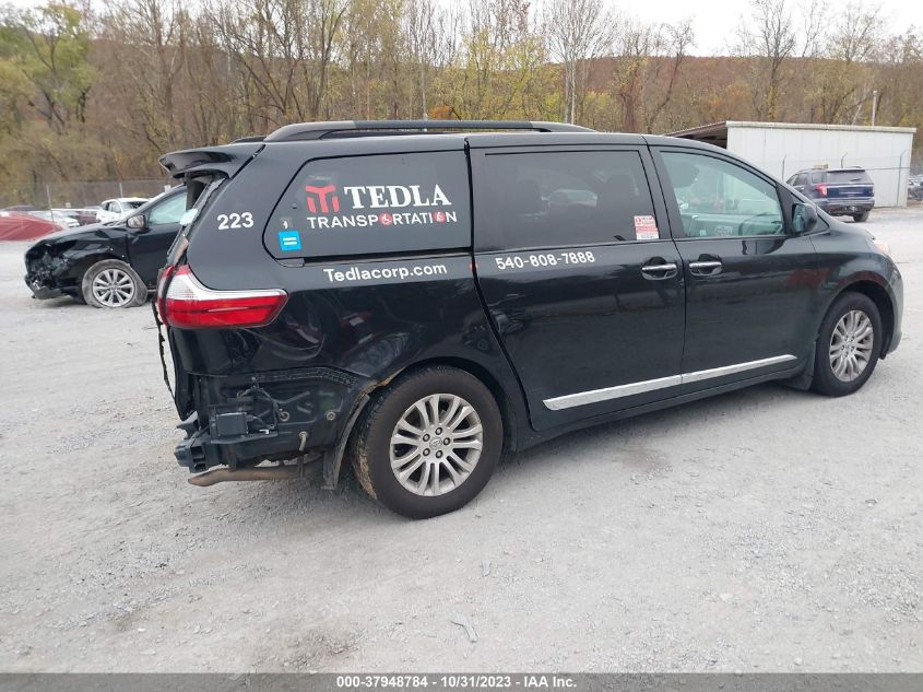 2017 TOYOTA SIENNA XLE/LIMITED - 5TDYZ3DC0HS844563
