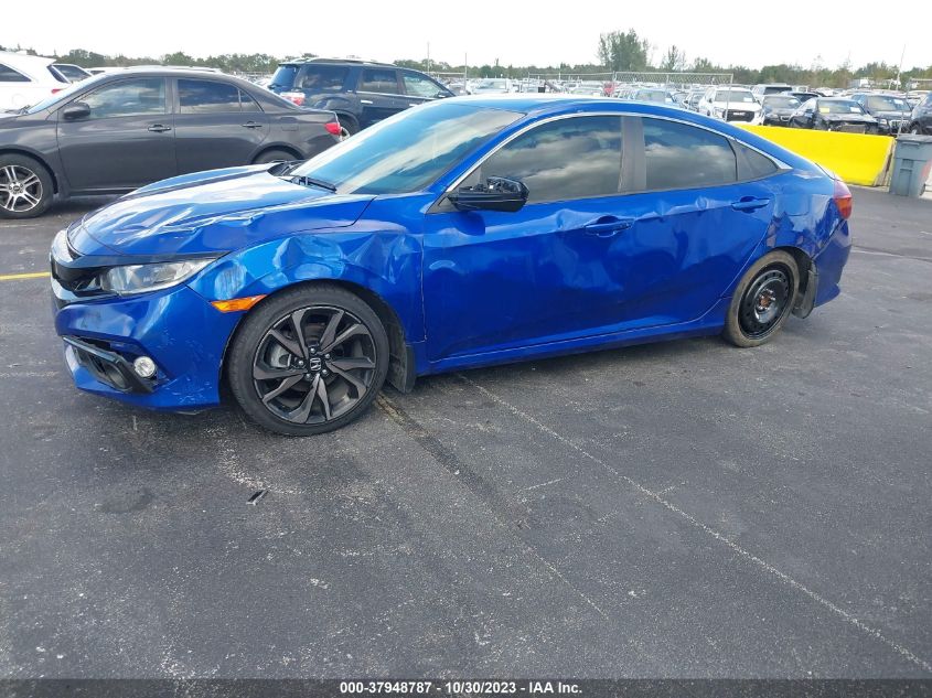 2020 HONDA CIVIC SPORT - 2HGFC2F83LH551454