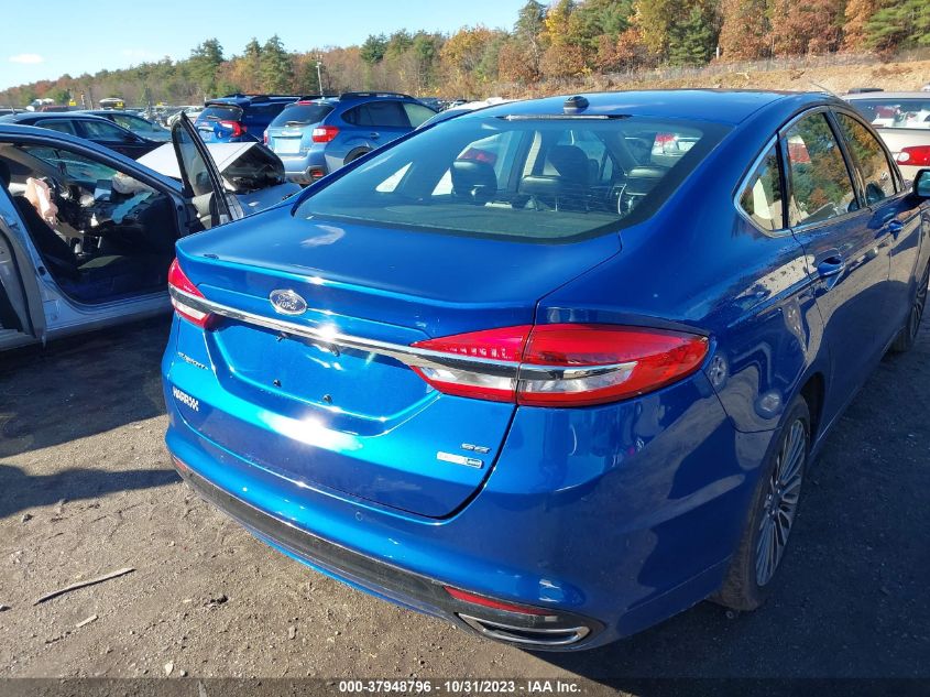 2017 FORD FUSION SE - 3FA6P0T91HR280805