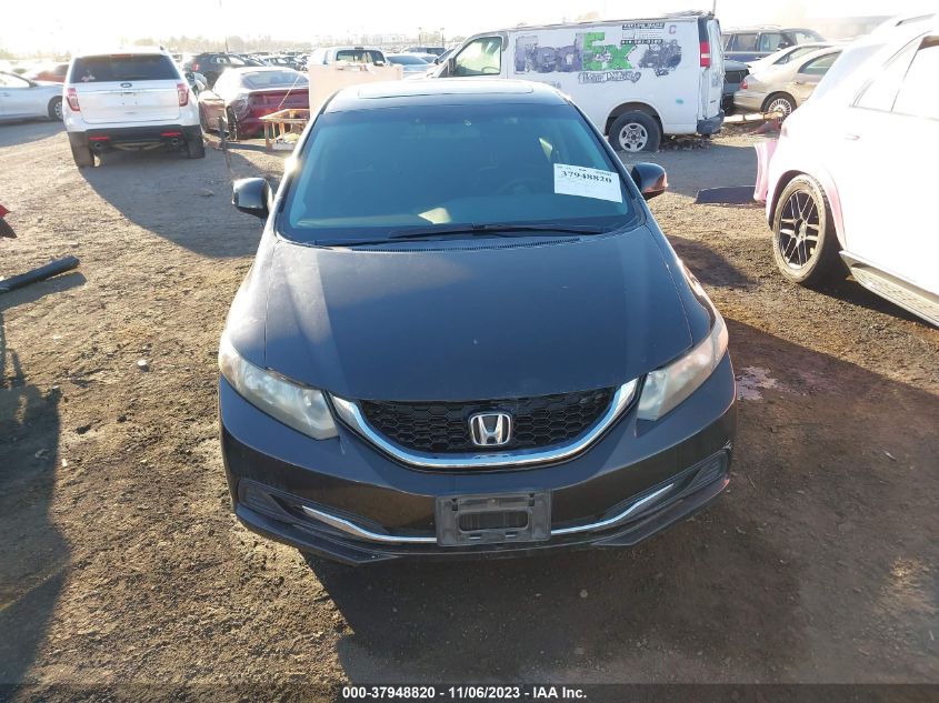 2013 HONDA CIVIC SDN EX - 19XFB2F80DE202542