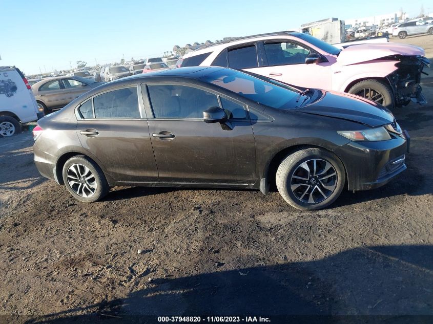 2013 HONDA CIVIC SDN EX - 19XFB2F80DE202542