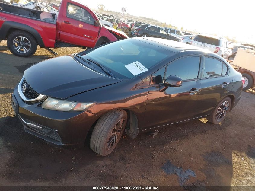 2013 HONDA CIVIC SDN EX - 19XFB2F80DE202542