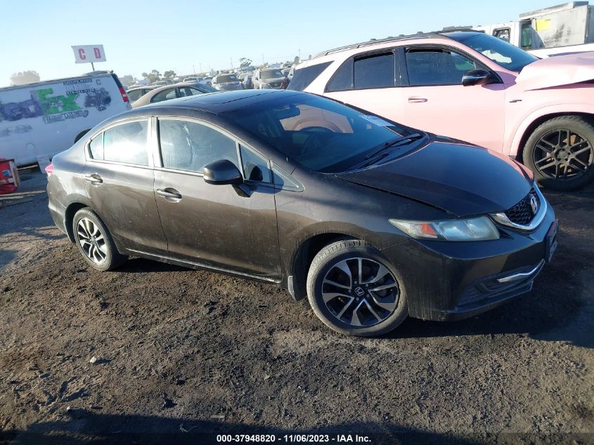 2013 HONDA CIVIC SDN EX - 19XFB2F80DE202542