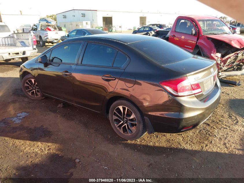 2013 HONDA CIVIC SDN EX - 19XFB2F80DE202542