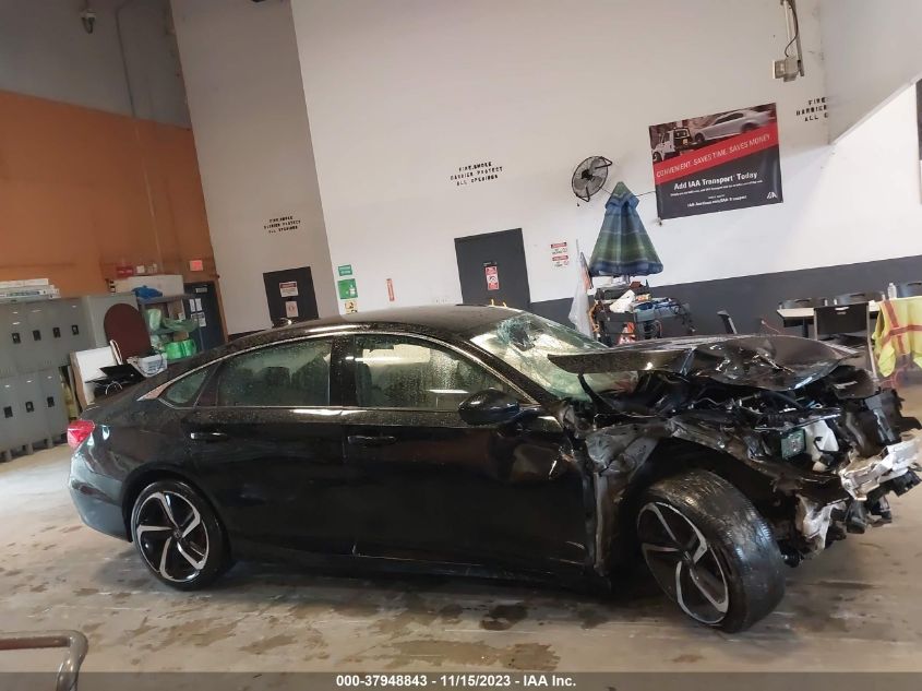 2021 HONDA ACCORD SPORT - 1HGCV1F37MA066455