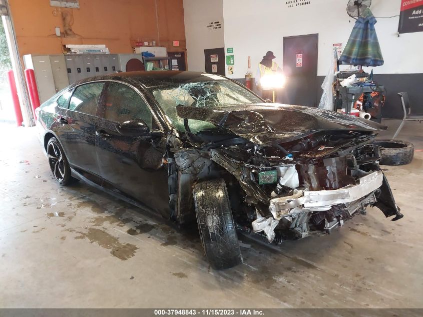 2021 HONDA ACCORD SPORT - 1HGCV1F37MA066455