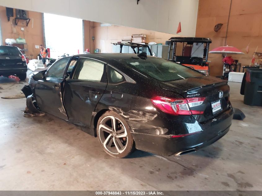 2021 HONDA ACCORD SPORT - 1HGCV1F37MA066455