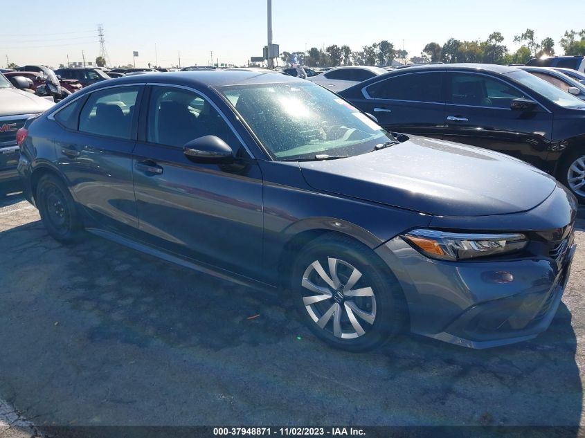2022 HONDA CIVIC LX - 2HGFE2F26NH529375