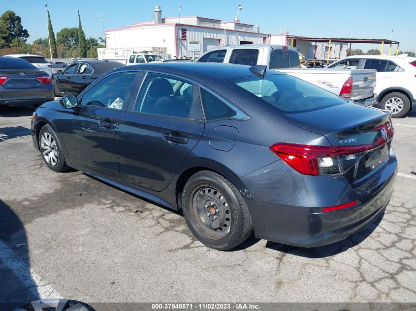 2022 HONDA CIVIC LX - 2HGFE2F26NH529375