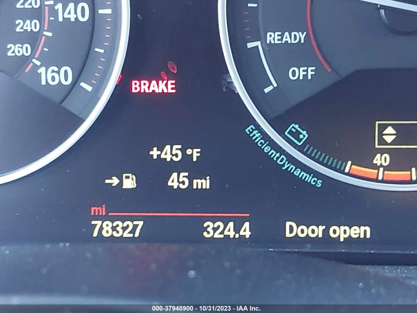 2015 BMW 335I XDRIVE WBA3B9C57FF801546