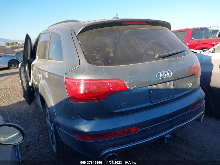 2015 AUDI Q7 3.0 TDI PREMIUM - WA1LMAFE0FD016625