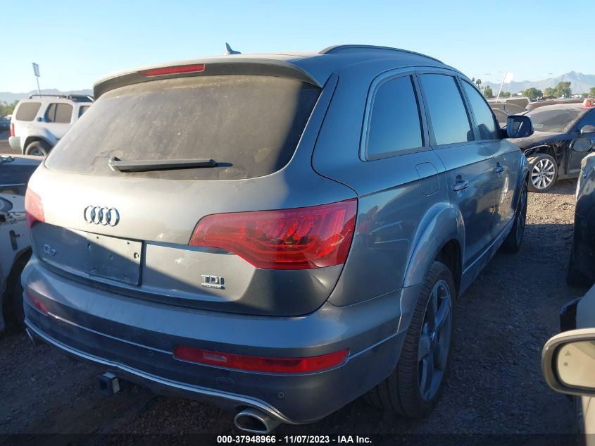2015 AUDI Q7 3.0 TDI PREMIUM - WA1LMAFE0FD016625