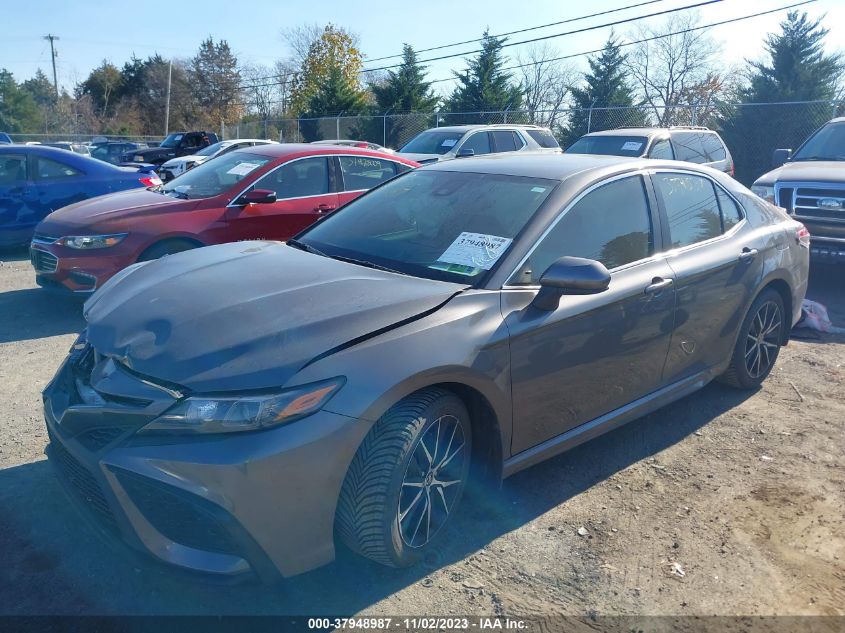 2021 TOYOTA CAMRY SE/SE NIGHT SHADE - 4T1G11AK1MU525838