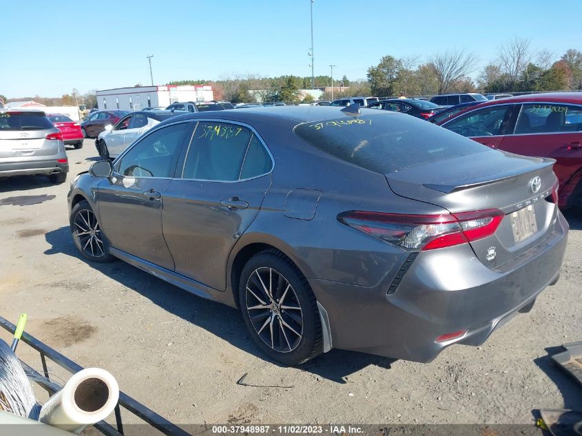 2021 TOYOTA CAMRY SE/SE NIGHT SHADE - 4T1G11AK1MU525838