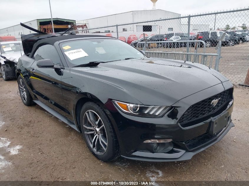 2017 FORD MUSTANG ECOBOOST PREMIUM - 1FATP8UH0H5334279