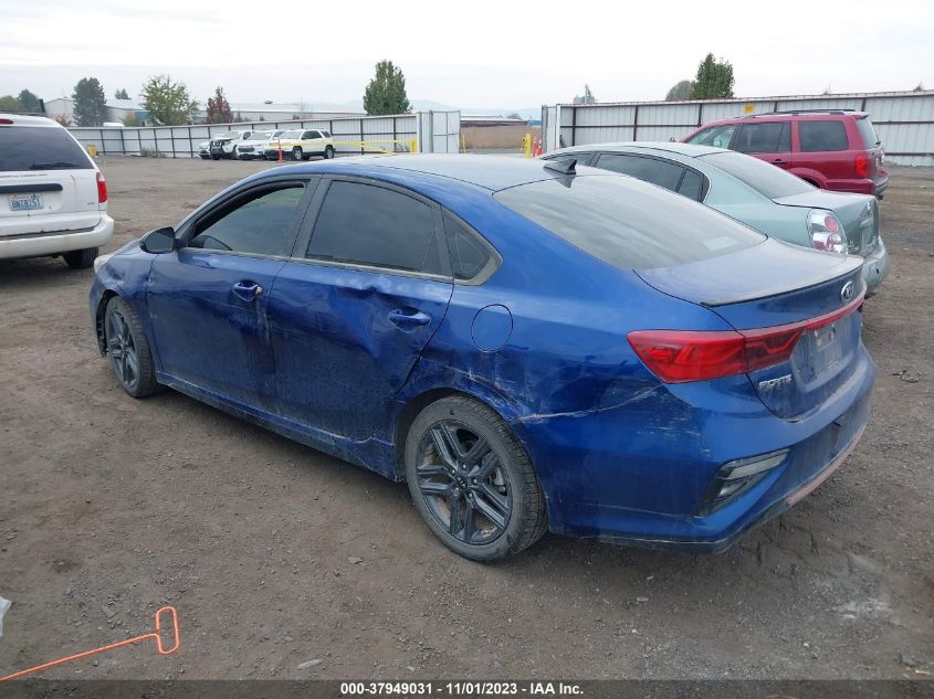 2021 KIA FORTE GT-LINE - 3KPF34AD0ME416623