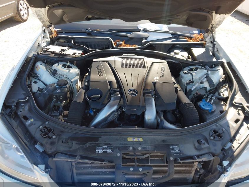 2013 MERCEDES-BENZ S 550 WDDNG7DB0DA527757