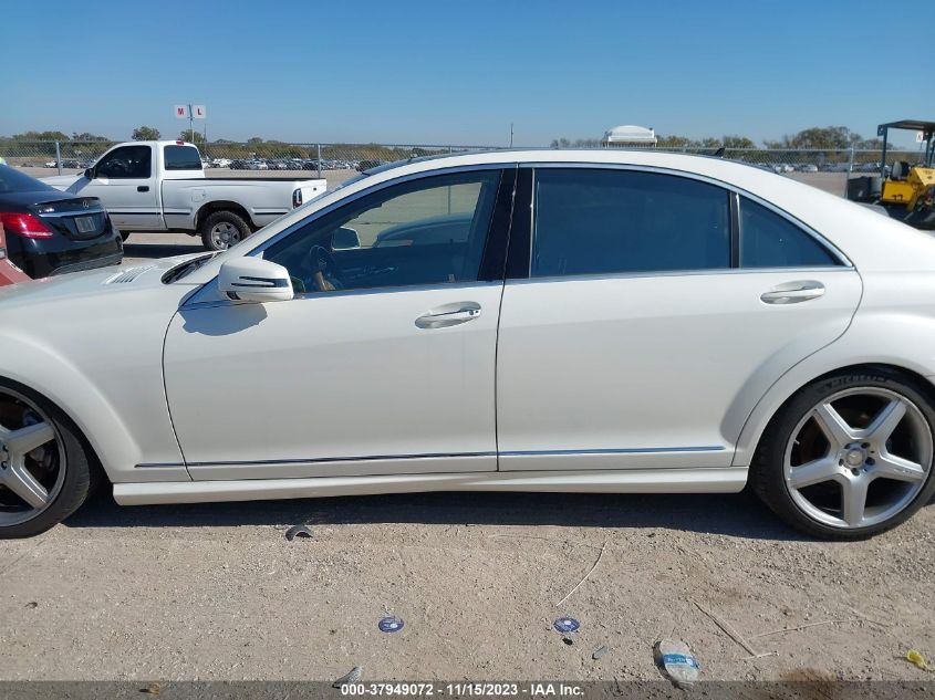2013 MERCEDES-BENZ S 550 WDDNG7DB0DA527757