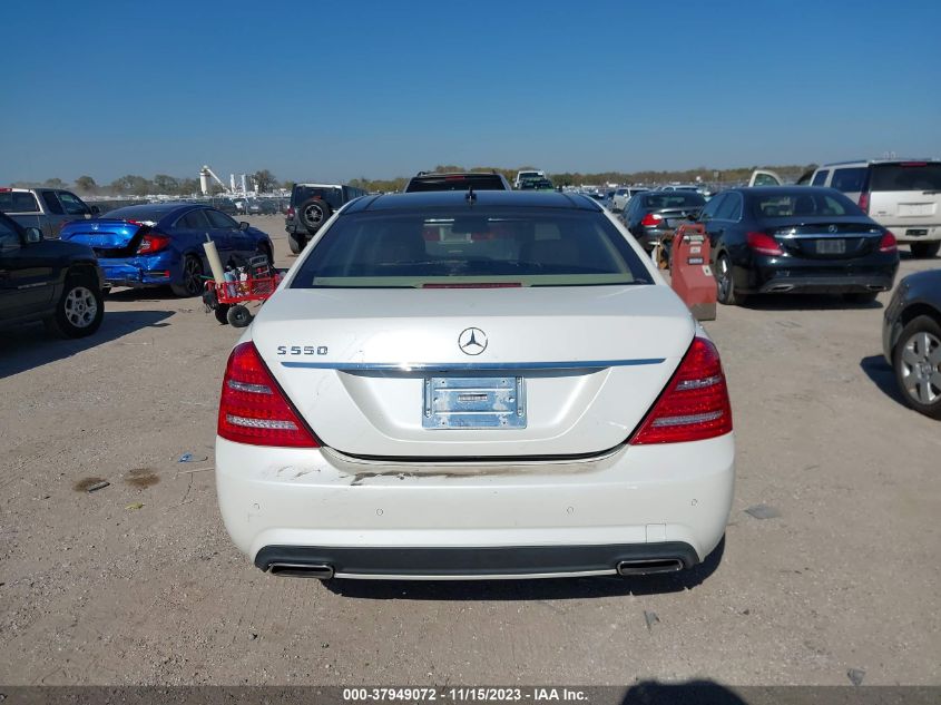 2013 MERCEDES-BENZ S 550 WDDNG7DB0DA527757
