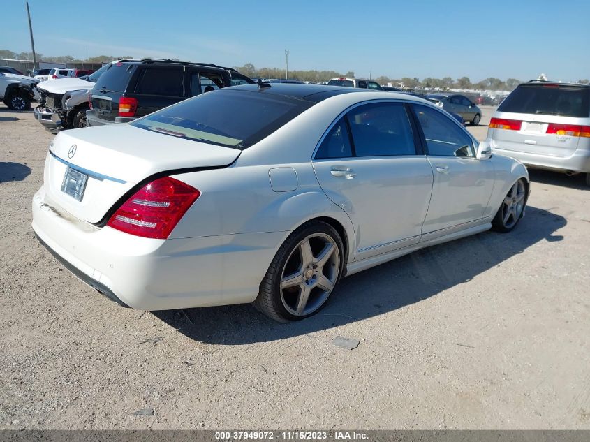 2013 MERCEDES-BENZ S 550 WDDNG7DB0DA527757