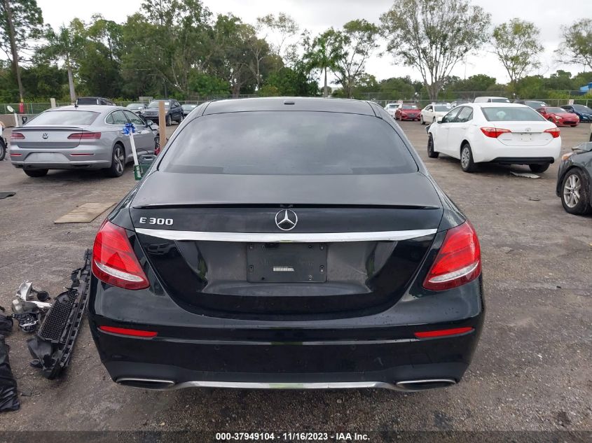 2018 MERCEDES-BENZ E 300 WDDZF4JB6JA390388