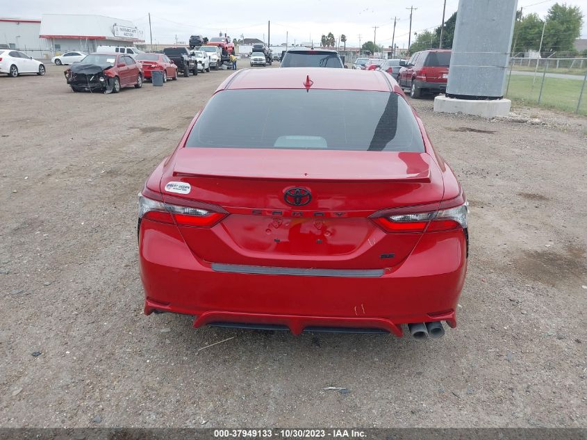 2022 TOYOTA CAMRY SE/SE NIGHT SHADE - 4T1G11AK5NU499648