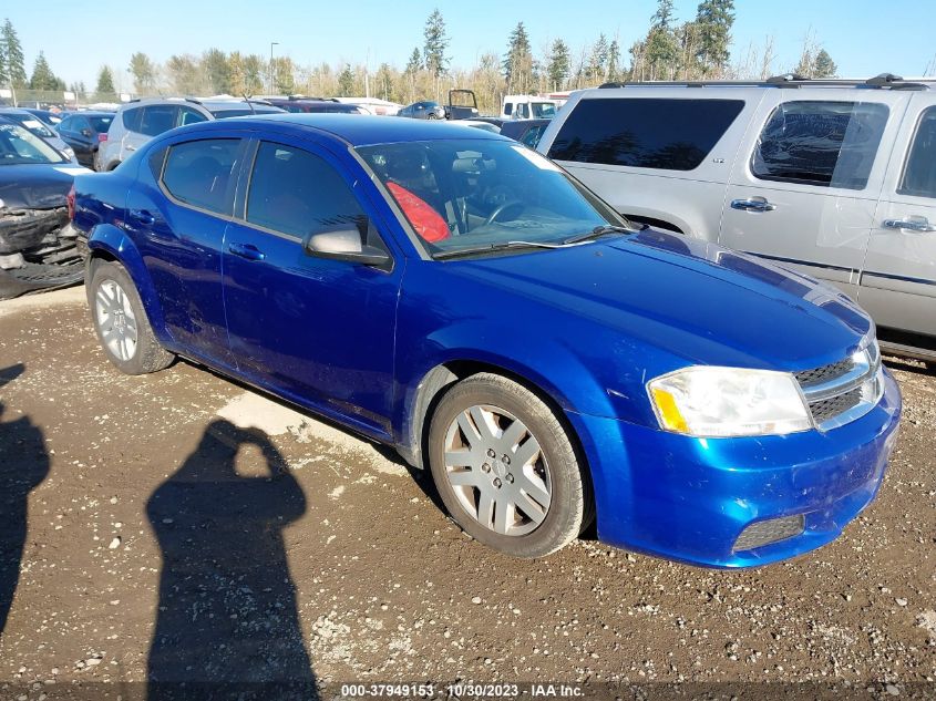 2013 DODGE AVENGER SE - 1C3CDZABXDN675857