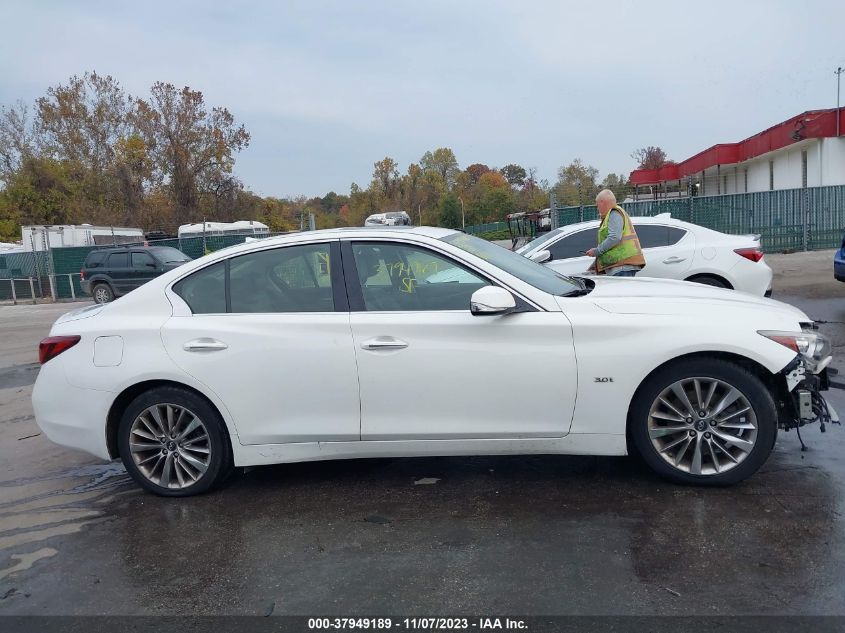 2018 INFINITI Q50 3.0T LUXE - JN1EV7ARXJM445162