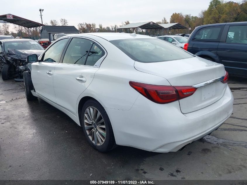 2018 INFINITI Q50 3.0T LUXE - JN1EV7ARXJM445162