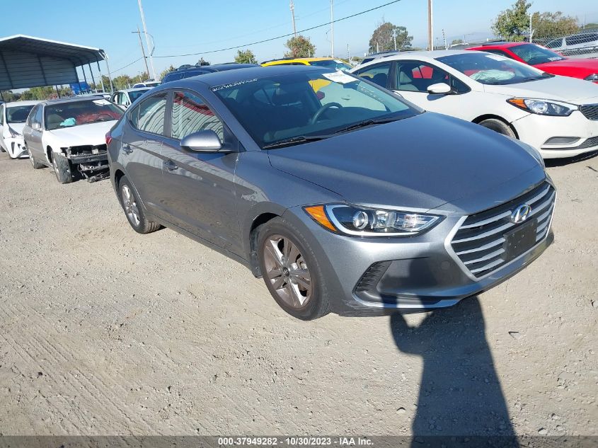 2018 HYUNDAI ELANTRA SEL - KMHD84LF3JU556343