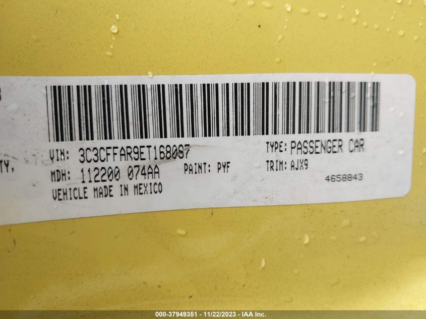 2014 FIAT 500 POP - 3C3CFFAR9ET168097